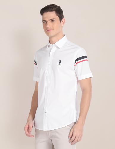 Image of U.S. POLO ASSN. Men's Cotton Regular Fit Shirt