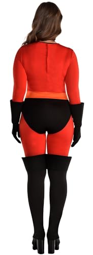 Party City Deluxe Mrs Incredible Costume For Women - Disney The Incredibles Costume Includes Jumpsuit thumb #6