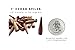 Cedar Spiles for Repairing Leaks and Plugging Holes in Whiskey Bourbon Barrels - Perfect for Wine Testing and Home Brewers (50-Pack)