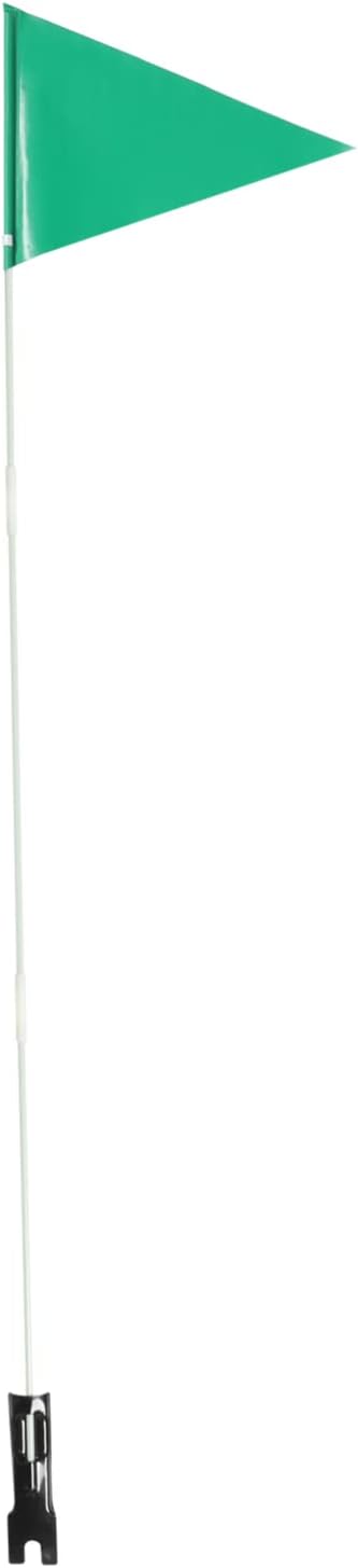 YARNOW 2set Adjustable High Visibility Bike Flag Mounting Bracket Reflective Safety Flag for Portable and Design for Boy Girl and Seniors