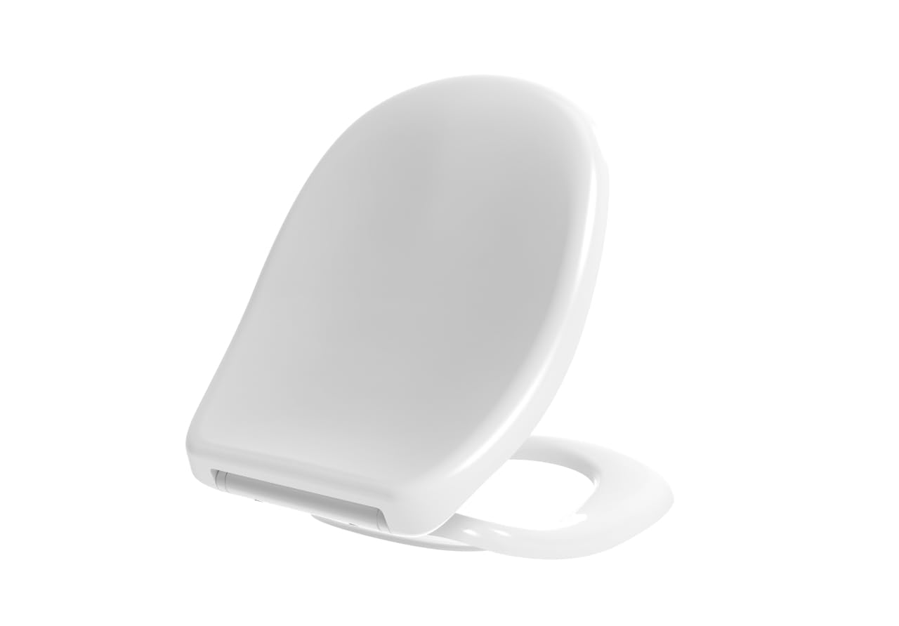 Grünblatt Deska sedesowa 515237 pasująca do Ideal Standard Kimera, wolnoopadająca i zdejmowana do czyszczenia, duroplast (biała)