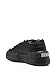 VERSACE JEANS COUTURE Womens Chunky Black Baroque Lowtop Sneakers-EU37