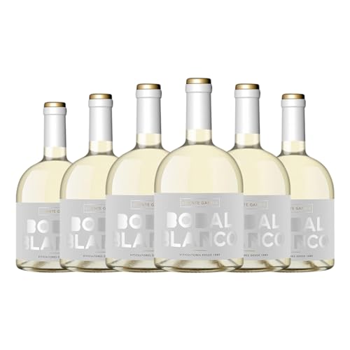 Vicente Gandía Blanco Bobal Utiel-Requena 75 cl Vino blanco (Caja de 6 Botellas de 75 cl)