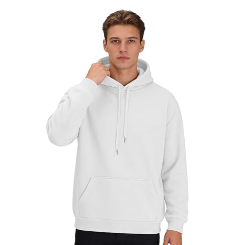 Sudaderas con capucha corta para hombre en tallas grandes que no aprietan el cuerpo