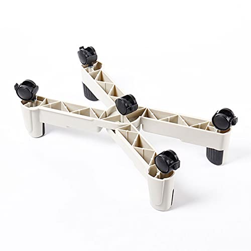 Soporte móvil para CPU SUNESA, ajustable en ancho y altura, con ruedas, para torre de PC, fabricado en plástico (Tamaño: B) miniatura 3