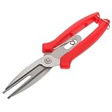 JOINPAYA 5 Stück Fruchtausdünnungsschere Werkzeug Obstpicker Gartenpflanzenschere Pflücken Zweck Obstpflückschere tragbare Schere Gartenscheren Garten Blumenschere pp rot