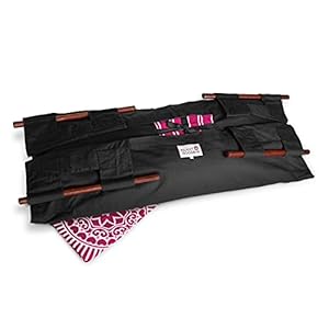 Cocoon® – Eco-Friendly Pet Burial & Cremation Ceremony Kit (Classic Cotton)- Casket for All Pets & Breeds – Dogs Cats Rabbits Birds & More (Choose Size & Color) (XL, Black/Pink)