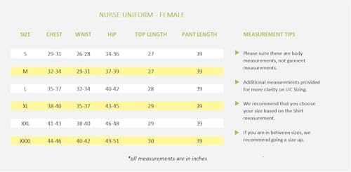 Image of UNIFORM CRAFT - Cotton Twill Nurse Uniforms - Nurse uniform for Women | Scrub suit for Women | Clinic Uniform | Hospital Uniform, NT11 Light Teal S
