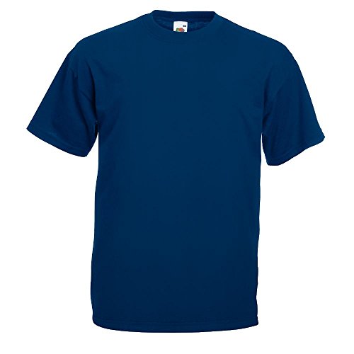 Preisvergleich Produktbild Fruit of the Loom - Classic T-Shirt 'Value Weight' L,Navy