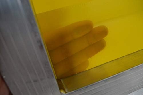 6-Pack 23"x31" Aluminum Silk Screen Frames with 305 Mesh 120T, Pre-Stretched Printing, Perfect for DIY Projects and Professional Screen Printing