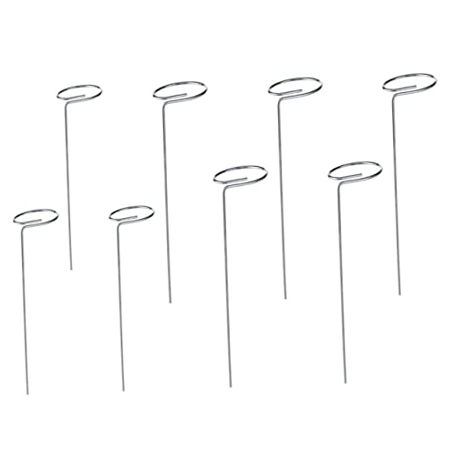 GANAZONO 8pcs Garden Plant Stand Plants Outdoor Tool Stand Cucumber Plant Garden Support Stakes Plant Climbing Pole Flower Stakes Single Stem Plant Support Garden Flower Support Stake Vine