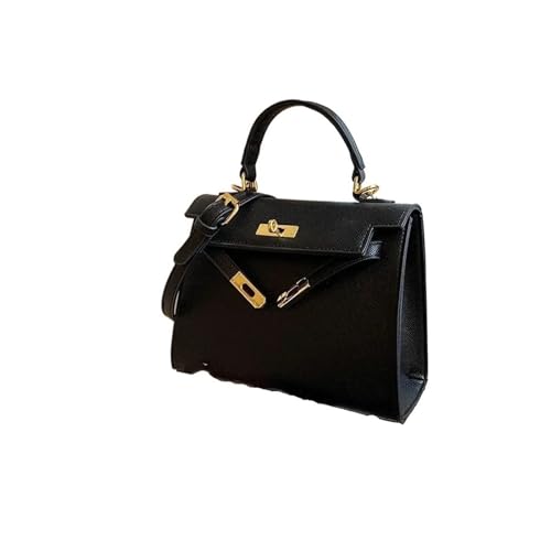 Sac à main pour femme LoShop grand cabas bandoulière noir polyvalent
