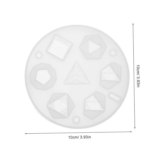 Molde de silicona para cubos de hielo en forma de dados miniatura 2
