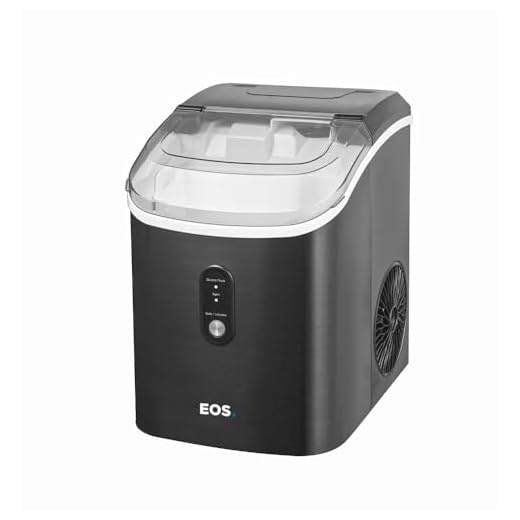 EOS Nugget Ice 15kg Inox Titanium