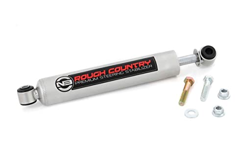 Rough Country N3 Steering Stabilizer for 2016-2021 Nissan Titan XD ...