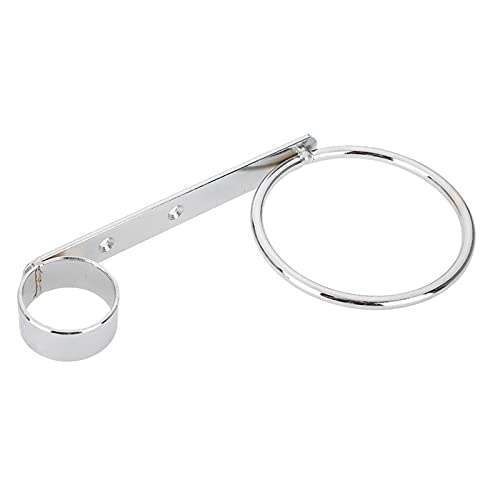 Cocoarm Hair Dryer Holder Hair Straightener Holder Hairdryer Holder Station Wall Mounted Hairdryer Holder, Quality Stainless Steel Hair Dryer Support With Bag Of Accessories For Men Women