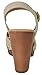 Soda MIGUEL ~ Women Crisscross Band Fashion Chunky Platform Block Mid Heel Sandal with Ankle Strap and Stud (Sand Nbpu, 9)