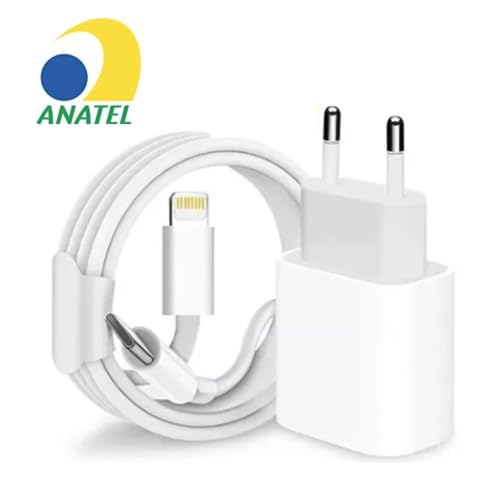 Carregador PD Turbo Rápido USB-C Tipo C 20w Compatível Para Iphone 11 12 13 14 Pro SE XR PREMIUM Bel