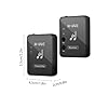 M-Vave WP9 - Wireless In-Ear Monitor System, 2.4GHz Transmitter and Receiver, Clip-on Design, USB Rechargeable, Black #4