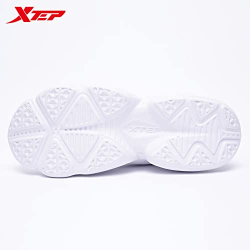 Image of XTEP Women's Retro Stylish Lightweight RB Sole Casual Shoes (White)
