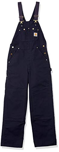 Carhartt Men s Duck Bib Overalls Unlined, Dark Navy, 28W X 32L