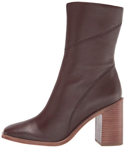 Franco Sarto Women's Stevie Mid Calf Boot, Dark Brown, 8.5 #TOP6