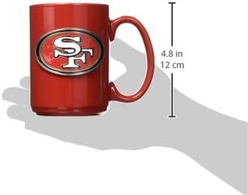 Great American Products NFL Two Piece Ceramic Mug Set - Primary Logo