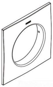 Moen 155649BN Escutcheon - Brushed Nickel