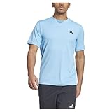 adidas Hombre Train Essentials Training tee, Semi Blue Burst/Black, XXL