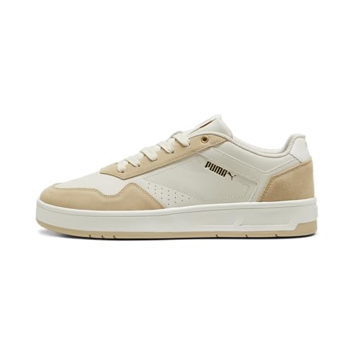 PUMA Men's Court Classic Shoes, Alpine Snow-Toasted Almond, 11.5