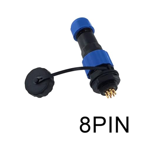 Enchufe macho hembra SP16 de 8 pines para cable de alimentación industrial 2