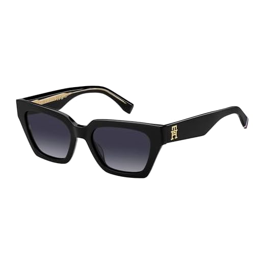 GAFAS TOMMY HILFIGER - Modelo: TH 2101/S C: BLACK Eye size: 52_Bridge size: 19 / Polarized: No