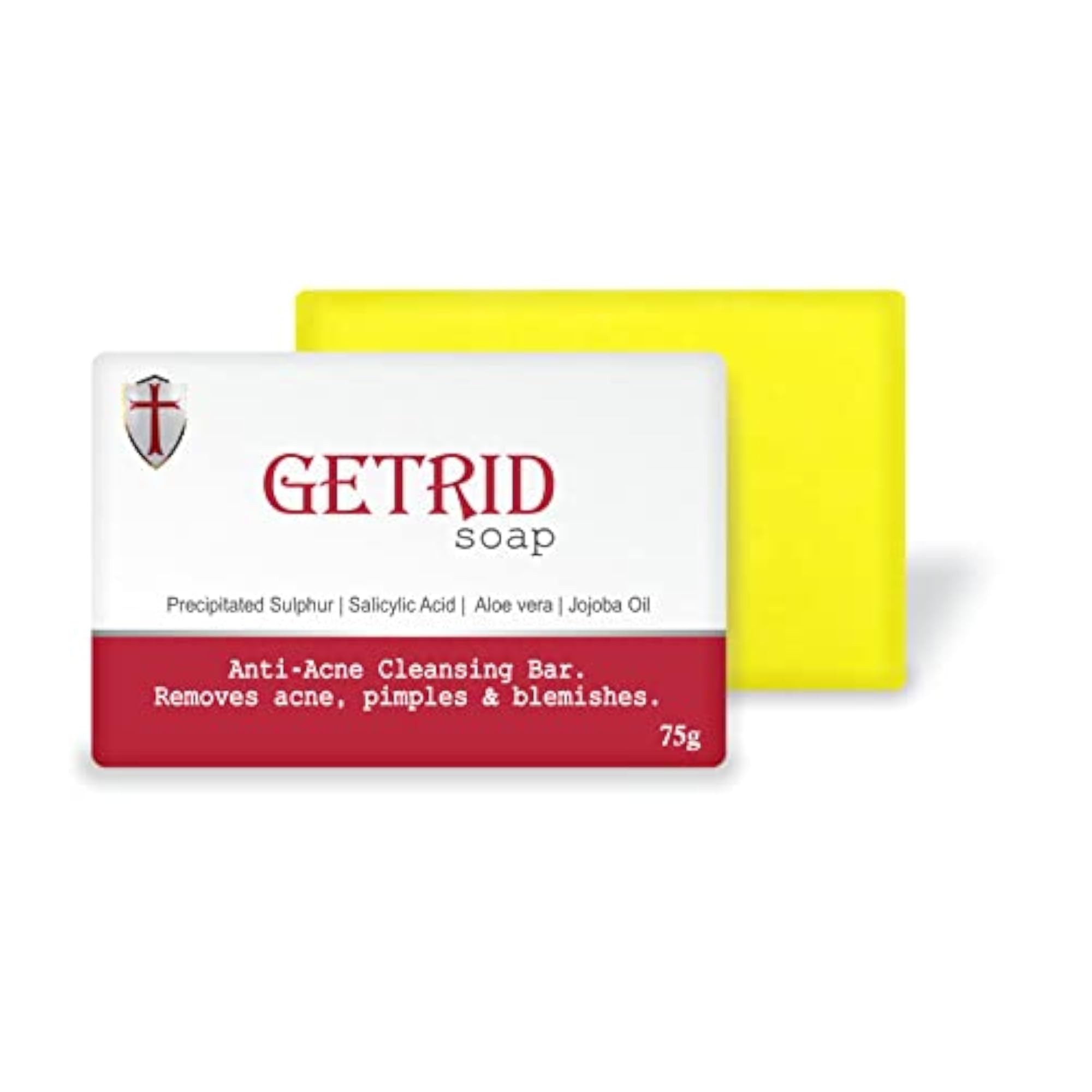 Cleansing Bar with Aloe Vera, Pack of 5, 75 gm Each