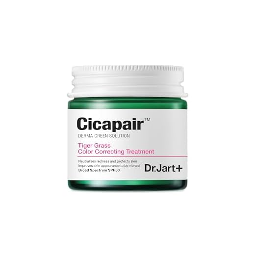Dr.Jart+ Cicapair™ Tiger Grass Color Correcting Treatment SPF 30 with Centella Asiatica | cc cream | Korean Skin Care, 1.69 Fl Oz