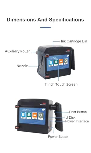 Image of GDNG Automatic 100mm Print Height Large Format Inkjet Printing for Packing Cardboard Boxes