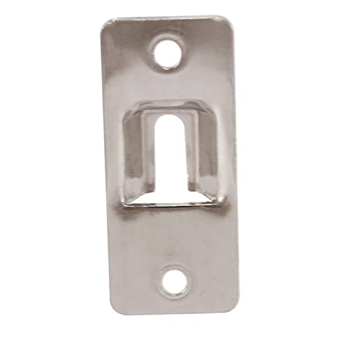 Serrure à angle droit en acier brossé boucle de porte durable pour pièces d'eau