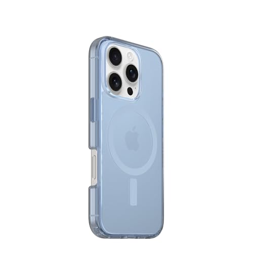 Image of OtterBox iPhone 16 Pro Symmetry Series Clear Case - Blue Bliss - Ultra-Thin, Sleek iPhone Case, Colorful Opaque iPhone Case