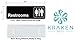 Kraken Sign Co. - Four Pack - Restrooms Sign with Adhesive and Graphic - 9