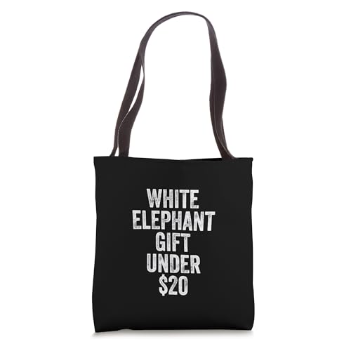 Product Image of the White Elephant Gift Under 20 Dollars Tote Bag