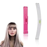 2Pcs Clip Cut Tool Hair, Hair Cutting Tool, Cutting Barrettes Hairpins, Professional DIY Home Styling Accurate Haircutting Tool for Layers, Bangs, and Split Ends, Fringe Cutting Tool