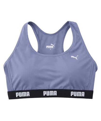 PUMA プーマ ロゴ 無地 アンダーウェア スポーツブラ ハーフトップ d3plh210（Amazon）