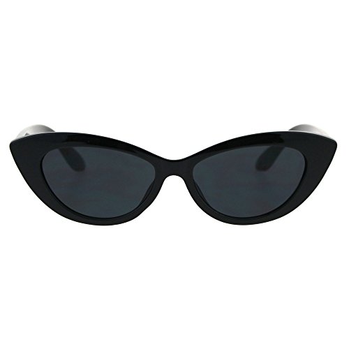 Womens Mod Plastic Cat Eye Retro Gothic Trendy Sunglasses2