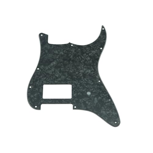 Panneau de micro double ST 10 trous plaque de protection pour guitare électrique