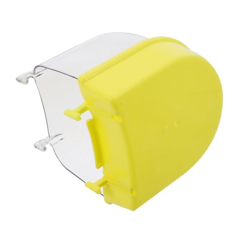 SUPVOX Indoor for Pet Birds Parrot Bathing Basin Abs Material Cage Easy to Install Use Splashproof Detachable Bottom for Cleaning