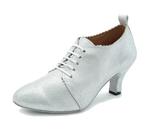 Chaussures de salle de bal scintillantes pour briller sur la piste