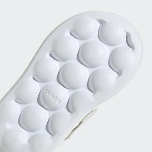 adidas Grand Court 2.0 Kids Ayakkabı, Cloud White/Matte Silver/C, 25, MDT59, Cloud White/Matte Silver/C, Unisex Çocuk - Görsel 4