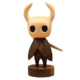 Qigmhua Figura hueca de Silksong Hornet-Can Estatua de Combate 10 cm Lindo Juego Figuras Hollow Figura de Acción Modelo Madera Tope de pasta Decoración para el Hogar
