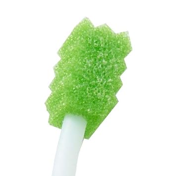Toothette Oral Care Single Use Suction Swab System with Perox-A-Mint (50 Packages, 2 swabs/pkg)