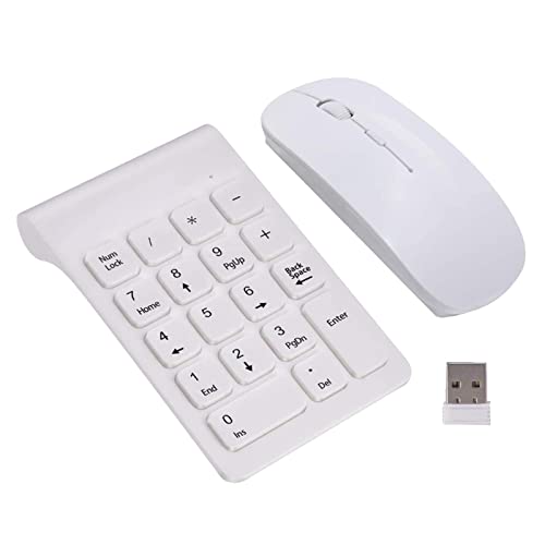 Teclado numérico inalámbrico portátil para teletrabajo y oficina móvil