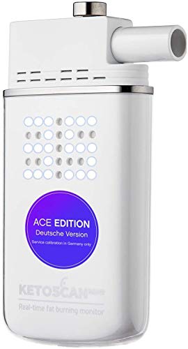 KETOSCAN mini Ketose-Test - Ketone im Atem messen - Keton-Messgerät f. Diäten